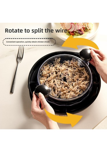 Geeroyoo Portakal Renkli Sürekli Materyal Multifonksiyonel Tavuk Göğsü Dilimleyici: Çubuk Salata Shredder, Elle Et Kesici Ve Isıtıcı Olmayan Ev Ve Profesyonel Mutfak Aleti Diğer