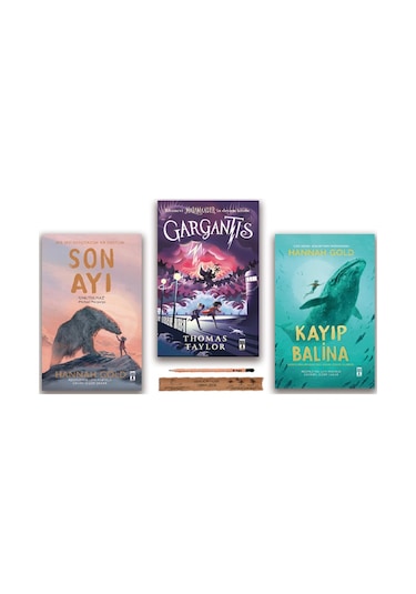 Genç Timaş Son Ayı - Kayıp Balina - Gargantis Set 3 Kitap
