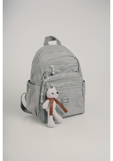 Ççs Kadın 17953 Sırt Çantası Gri