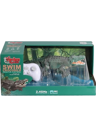 Wk-18001-31-32 Kumandalı Şarjlı Yüzen Timsah -vardem