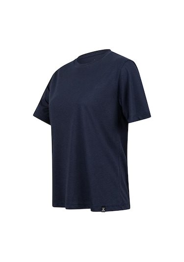 2as Alexa Kadın Bisiklet Yaka T-shırt Lacivert