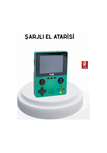 3.5 İnç Ips Ekranlı Taşınabilir Oyun Konsolu Ergonomik Çift Tetikli