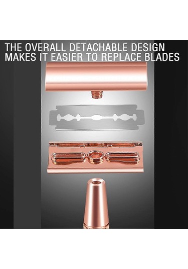 Unisex Yeniden Kullanılabilir Manuel Tıraş Makineleri, Tabanlı Taşınabilir Değiştirilebilir Tıraş Başlıkları Ve Sakal Vücut Kılları İçin Tıraş Makinesi