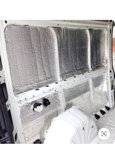 Kendinden Yapışkanlı Alüminyum Folyolu Kaput Altı İzolasyon 120 x 100 Cm 6 Mm