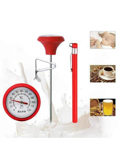 Homyl Yemek Termometresi Pişirme Için Anında Okunan Prob Siyah