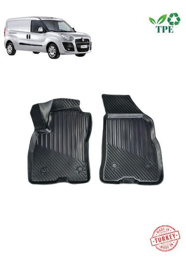 Fiat Doblo Panelvan Ön İki Parça Oto Paspas
