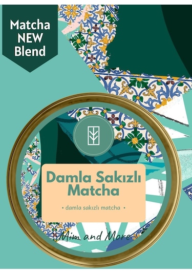Mim And More Damla Sakızlı Matcha 25 G