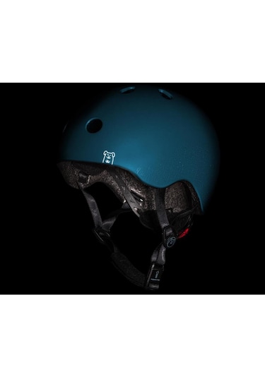 Scoot And Ride Helmet Reflective Bebek Kaskı Xxs-s Petrol Mavisi 181206-96495