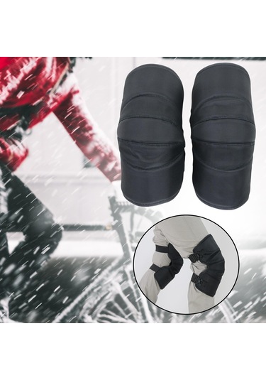 Suntek Bisiklet Paten Motosiklet Için Diz Pedleri Kışlık Elastik