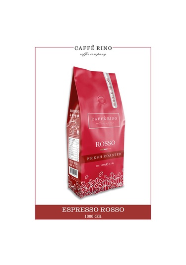 Caffe Rino Espresso Rosso Çekirdek Kahve 1 KG