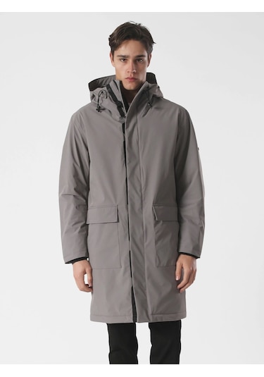 Isaora Metro Coat Erkek Nardo Grey Kaban Isr7101-nrd Gri - Koyu Gri