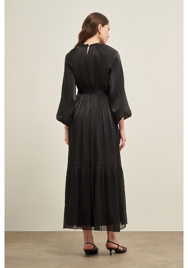 Ftz Ornagze Elbise Siyah 31018 Siyah