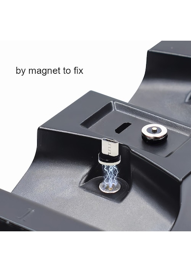 Geeroyoo Ps4 Kontrol Şarj İstasyonu: Hızlı Kablosuz Şarj, Mikro Usb Bağlantı, Led Göstergeli, Güvenli Ve Kaymaz Tasarım