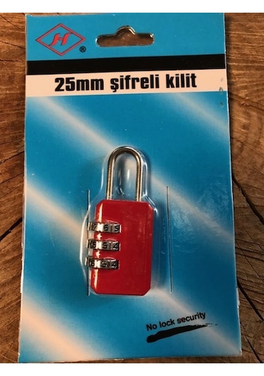 MİNİ ASMA KİLİT 25MM ŞİFRELİ ASMA KİLİT MİNİ ŞİFRELİ ASMA KİLİT