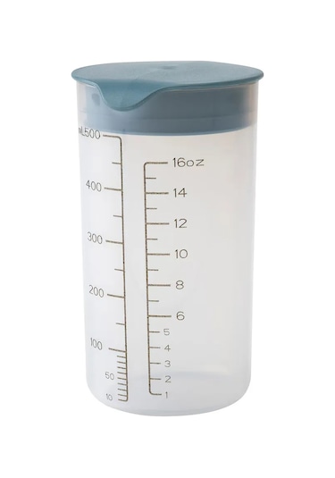 Ikea Standardmatt Ikea, Ölçü Kabı, 0,5l, Şeffaf, Plastik 326427774 Beyaz