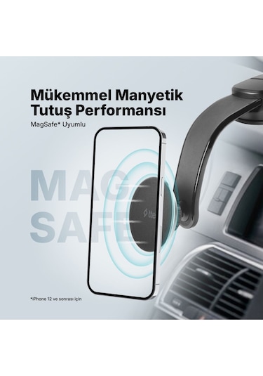 Ttec Easydash Pro M Magsafe Uyumlu Araç İçi Telefon Tutucu 2tt38 Siyah