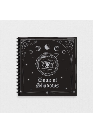 Book Of Shadows El Yapımı Fotoğraf Anı Defteri-2752 - Siyah