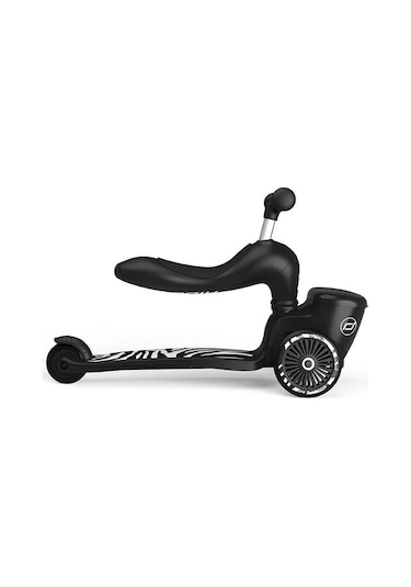 Scoot And Ride Highwaykick 1 Lifestyle Scooter - Zebra 210621-96606 Siyah