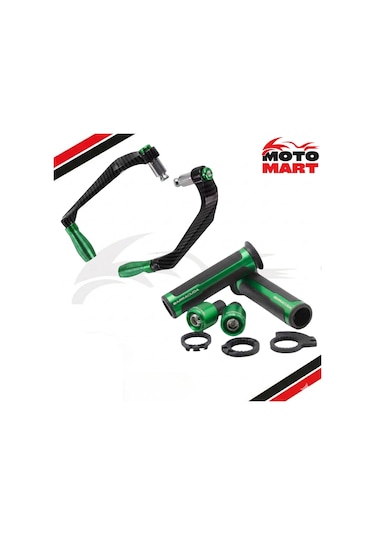 Kawasaki Z H2 Elcik Ve Manet Koruma Set-yeşil-ma29979