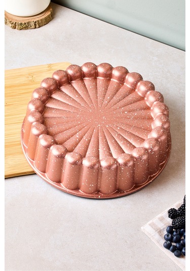 Cake Pro Döküm Papatya Rose Tart Kalıbı 26 Cm Rose