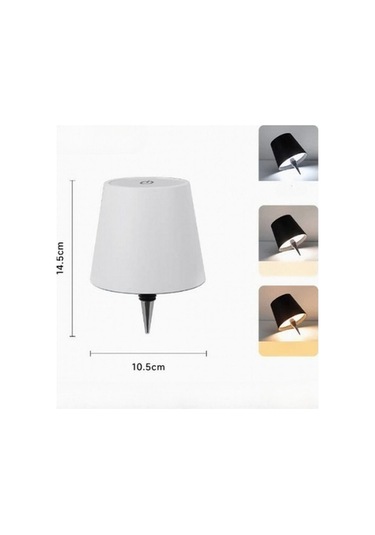 Maoyaya Modüler Masa Lambası Createtech Uygulanabilir Şişelere Şarjlı Renkli Led, 3 Kademeli Işık Seçeneği 320-1 Kırmızı 320-1 Kırmızı