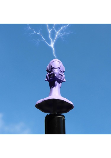 Homyl Çadır Direği Yıldırımdan Korunma Kapağı Kamp Mor Mor