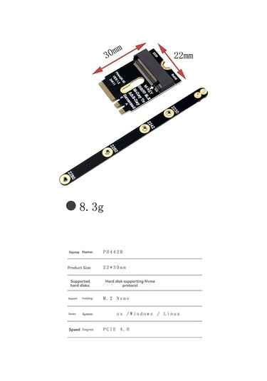 Xurunkeji Pcıe 4.0 M.2 Nvme Adaptörü Ssd Pcıe Adaptörü 2230 2242 2260 2280 M2 Nvme Ssd Yükseltici Kartı Kurulumu