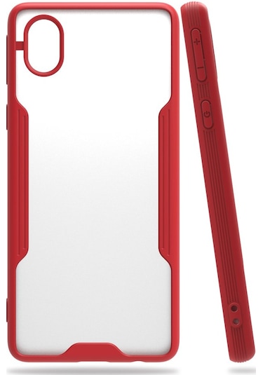 Samsung Galaxy A01 Core (A013) Kılıf Platin Matte Silikon Arka Kapak