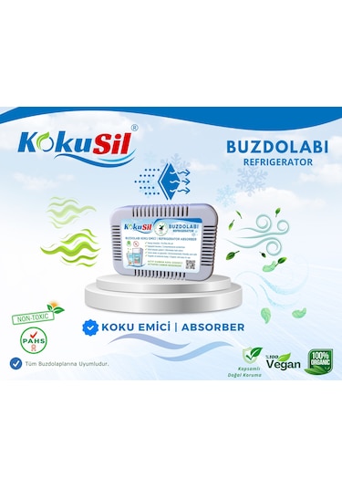 Kokusil Buzdolabı Koku Giderici Ve Ayakkabı Dolabı Koku Giderici 2li Paket