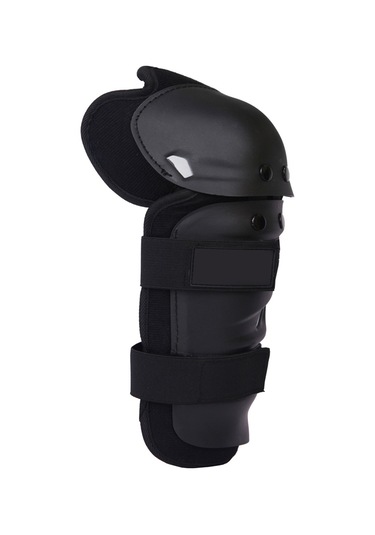 Yuntech01 Çocuklar İçin Motosiklet, Bisiklet, Kaykay Sporları İçin Darbe Emici, Deri Dostu Pe Kabuklu Diz Koruyucuları Nfs-412 Siyah Çok Renkli