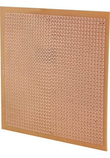 Ayt Plaket Delikli 100x100 Mm 10x10 Cm Pertinaks