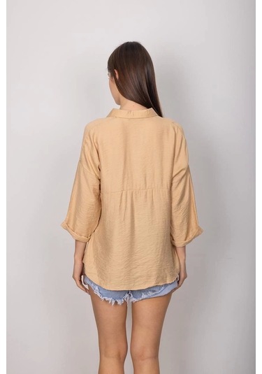 Cepli Salaş Gömlek T1010 Vizon