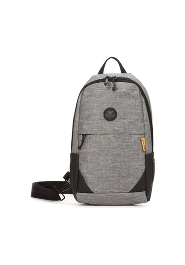 Newish Polo Erkek Usb Çıkışlı Çapraz Bel Ve Omuz Çantası New321 - Gri