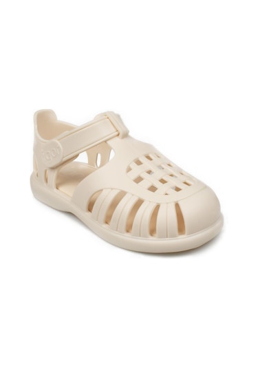 Igor Tobby Solid Kız Çocuk Fildişi Sandalet S10271-079 Fildişi Krem