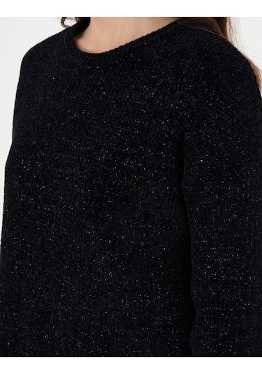Pierre Cardin Kadın Siyah Kazak /triko 50290610-vr046