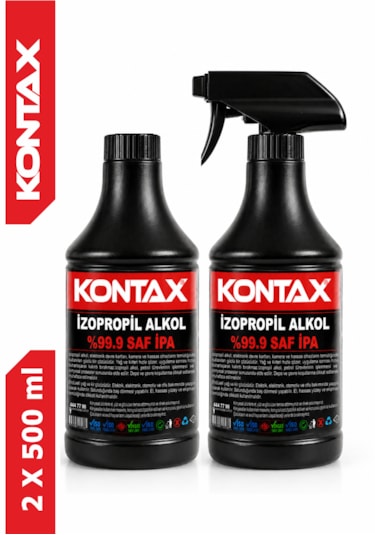 Kontax Saf İpa %99,9 İzopropil Alkol 2 X 500 Ml