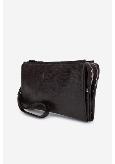 Valmenti Erkek Hakiki Deri Kahverengi El Çantası 147 892 Erk Cnt Y25 Kahve Fltr Kahverengi