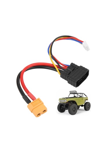 Wezone Trx-3s'den Xt60'ye Adaptör Kablosu - Rc Araç/uçak Ve Lipo Pil İçin Taşınabilir Dayanıklı Bağlantı
