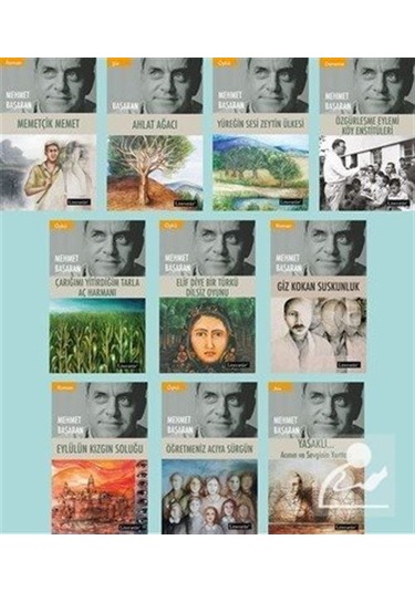 Mercankitap Mehmet Başaran Kitaplığı Seti 10 Kitaptakım / Mehmet Başaran
