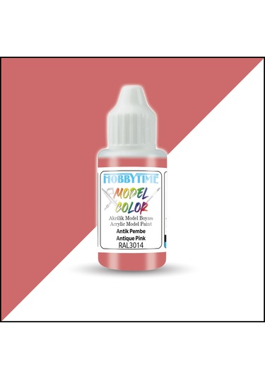 Hobbytime 451 18 Ml. Ral3014 Antik Pembe Antique Pink , Akrilik Model Boyası