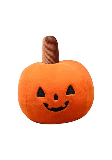 Suntek Balkabağı Yastık Sevimli Tatil Dekorasyonu Peluş 40cm-çap