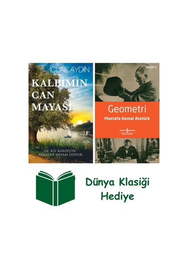Kalbimin Can Mayası + Geometri + Dünya Klasiği Hediye