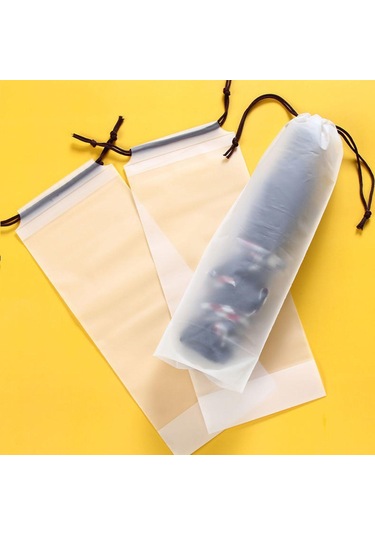 Homyl 20x Şemsiye Çanta, Seyahat Kollu, Taşınabilir Yarı Beyaz