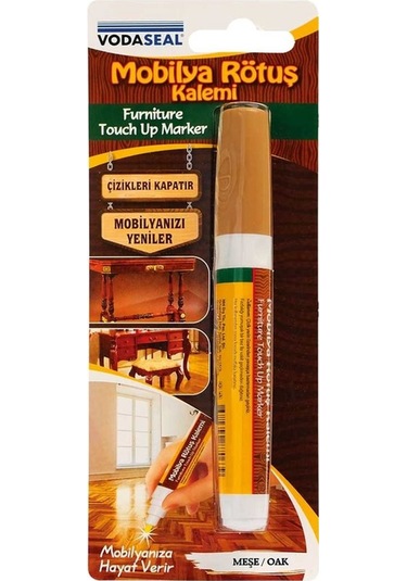 Vodaseal Mobilya Çizik Giderici Rötuş Kalemi Meşe - Blisterli