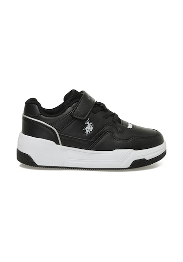 U.s. Polo Assn. Mılow Jr 5pr Siyah Erkek Çocuk Sneaker 000000000102021923 SİYAH-BEYAZ