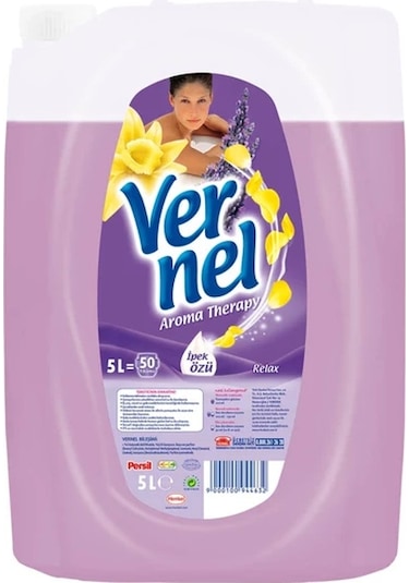 Vernel Aromatherapy Çamaşır Yumuşatıcısı Relax 5 L