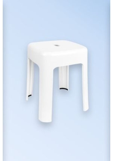 Beyaz Tabure Alaska Beyaz