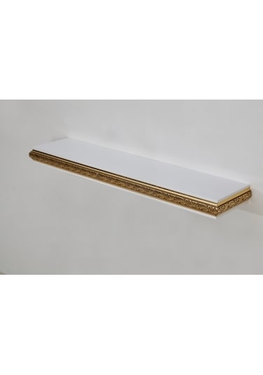 Decorotti Altın Varak Gizli Bölmeli Duvar Rafı - Cirino A1-2