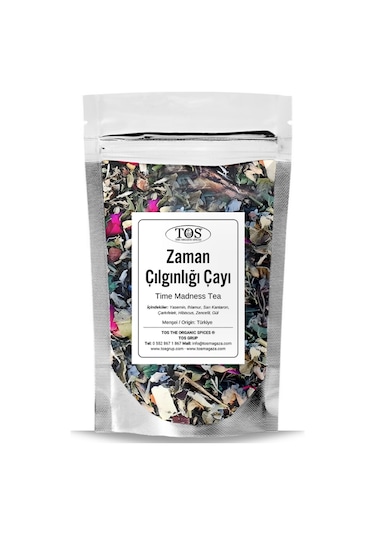 Tos The Organic Spices Zaman Çılgınlığı Çayı 40 G