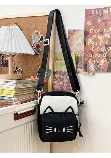 Small Box Omuz Çantası Gençler İçin 460769613 Siyah